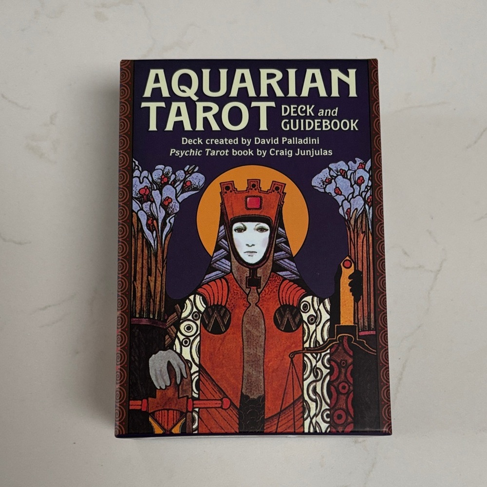 Aquarian Tarot Deck and Guidebook